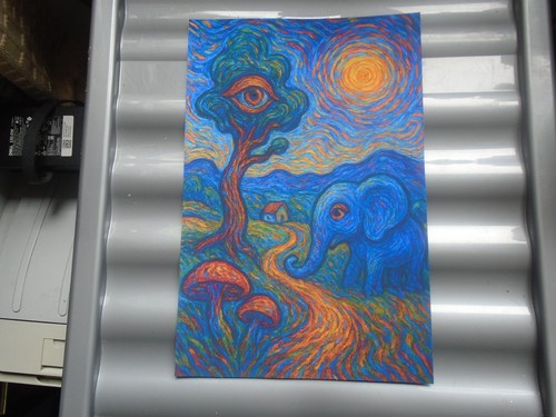 Van gogh surrealism original - -,
