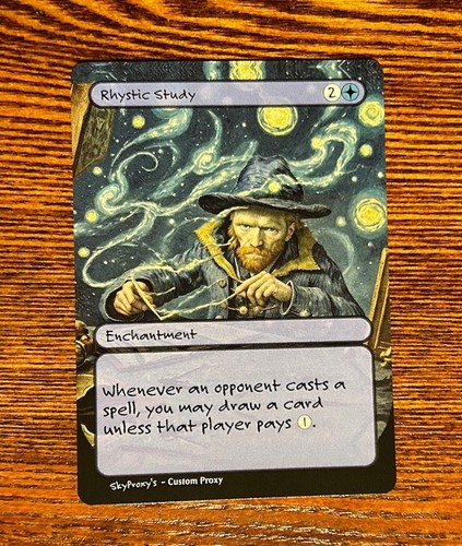 Mtg rhystic study van - -,