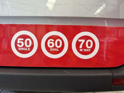 Van drivers speed limit truck - van,